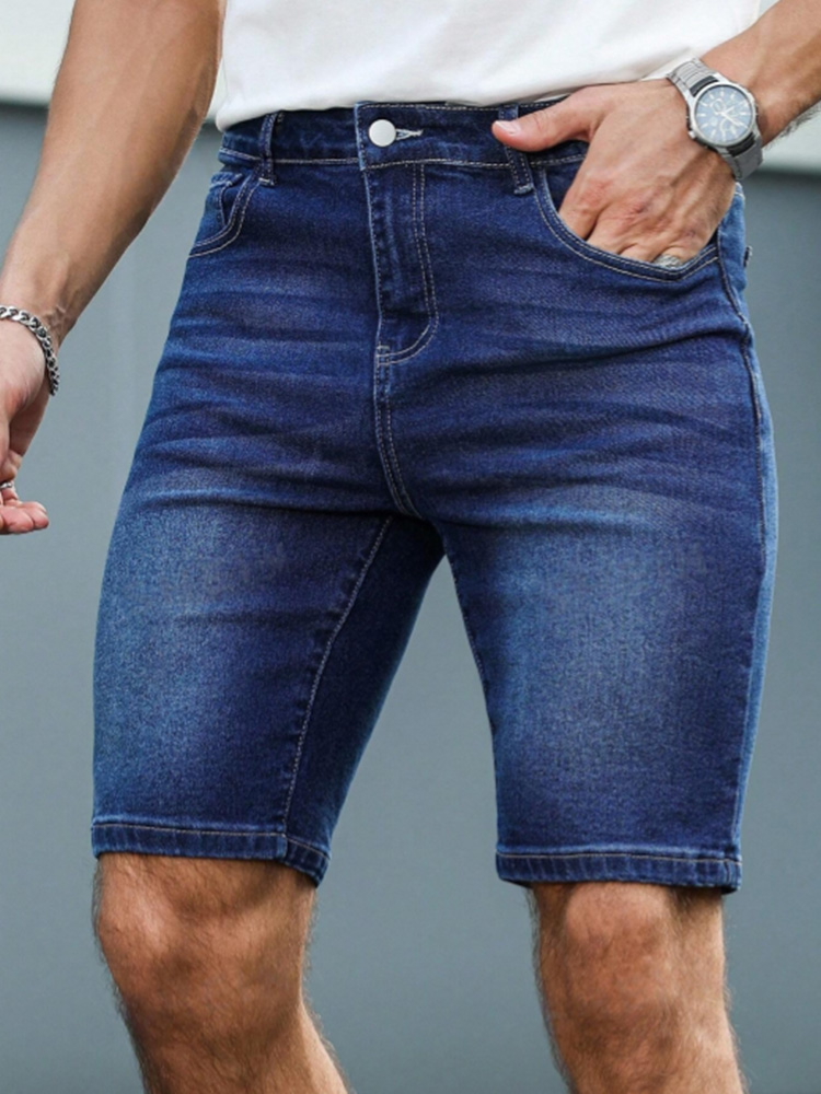 Levis Jeans 501 - Pantaloncini in Denim Lavato da Uomo,