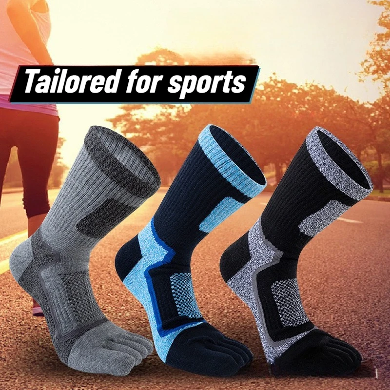 Toe Sock Split - 3 Paia di Calzini Sportivi da