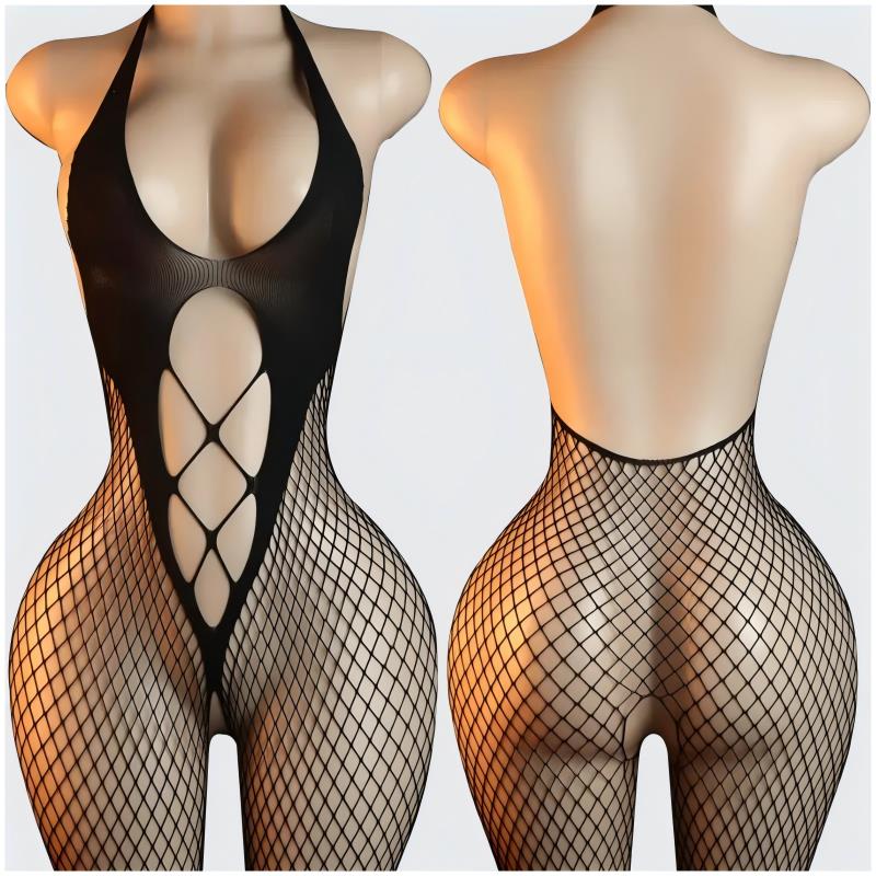 Body Trasparente Plus Size, Li - Fishnet Stocking Women recensione e prezzo