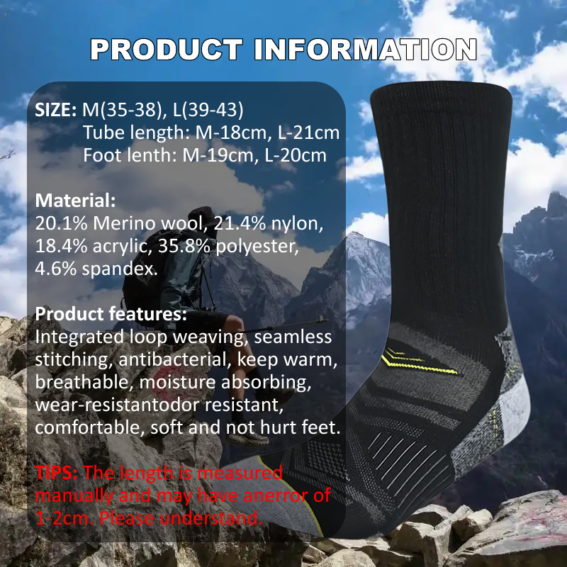 Calzini in lana merino da escu - Wool Hiking Sock recensione e prezzo