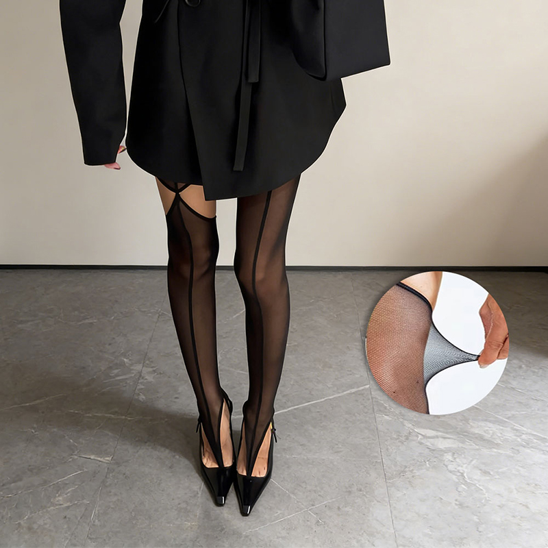 Collant con cuciture nere Coll - Tights Pantyhose Sheer recensione e prezzo